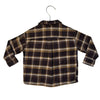 The Simple Folk Brown Plaid Flannel Button Down Shirt - Size 2-3