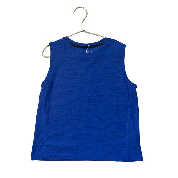 Old Navy Active Heather Blue Athletic Tank - Size S 6-7