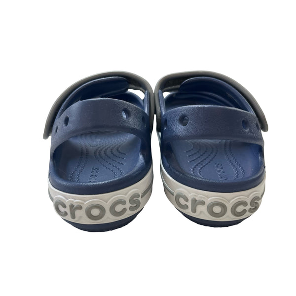 Crocs Navy & Gray Sandals - Size C11