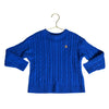 Baby Gap Blue Cable-Knit Sweater - Size 3