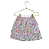 Flap Happy White & Pink Flamingo Print Swim Shorts - Size 4