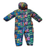 Stella McCartney Kids Multi-Color Alphabet Monster Print Hooded Snowsuit - 24 Mo
