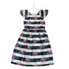 Gap x SJP Navy & Ivory Stripe & Floral Dress - Size M 8