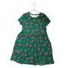 Hanna Andersson Green & Red Ladybug Print Dress - Size 8