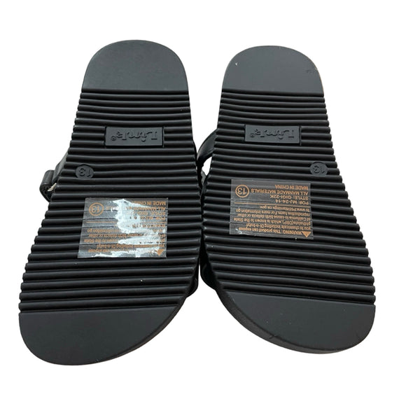 Link 'Gigi' Black Sandals New in Box - Size 13