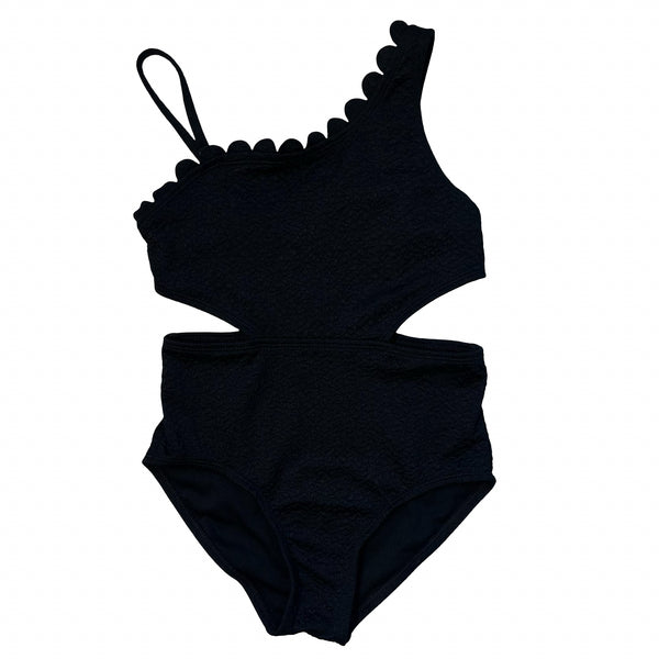 Art Class Black Cut-Out Swim Suit - Size M 8
