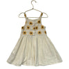 Zara Ivory Crochet Sunflower Dress - Size 3-4
