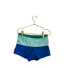 Hanna Andersson Light Teal & Royal Blue Swim Shorts - Size 6-7Y