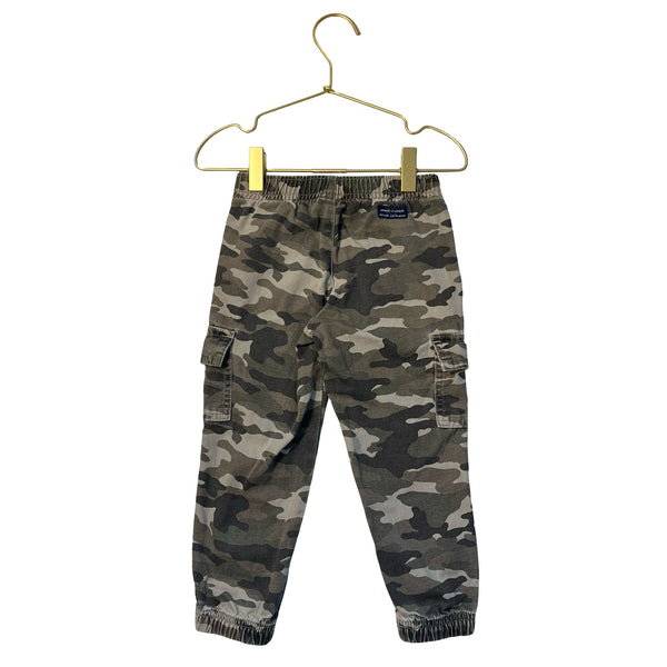 Janie and Jack Camo Cargo Jogger Pants - Size 3