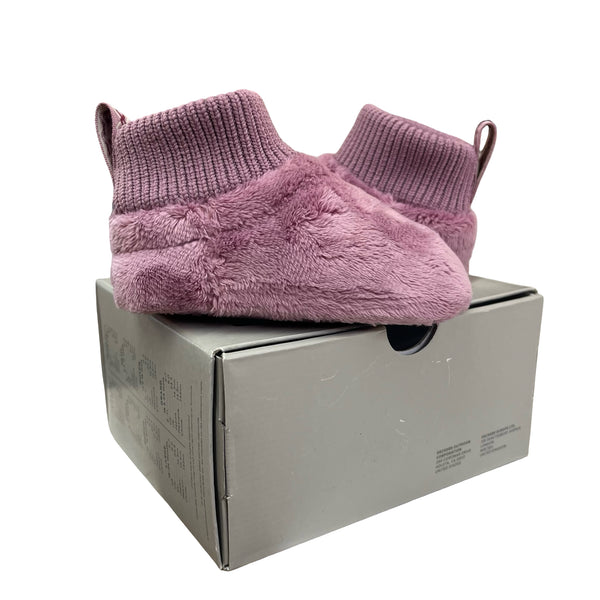 UGG Dusty Pink Fleece Booties in Box - Size 2/3 (6-12 Months)