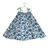 Hatley White & Blue Floral Cover-Up Dress - Size 7