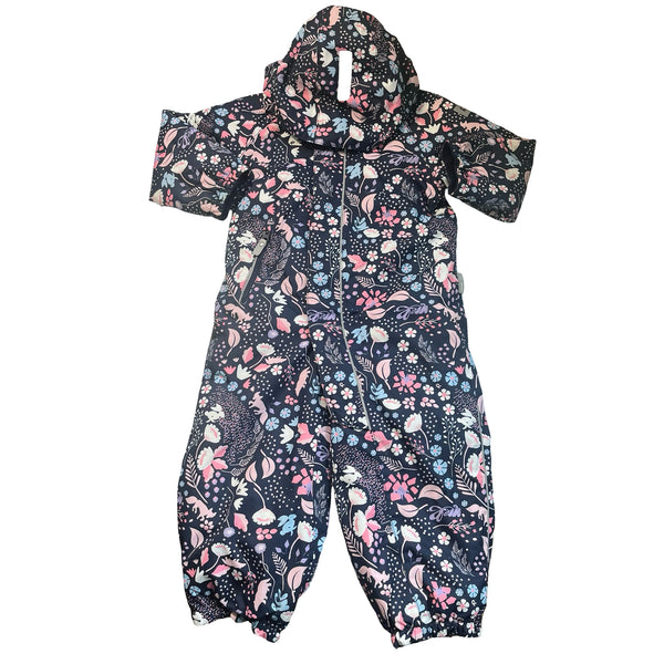 Reima Navy Floral Snowsuit - Size 98 (3)