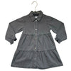 Zara Gray Denim Shirt Dress - Size 3-4