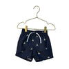 Baby Gap Navy Bear Print Swim Trunks - Size 12-18 Mo