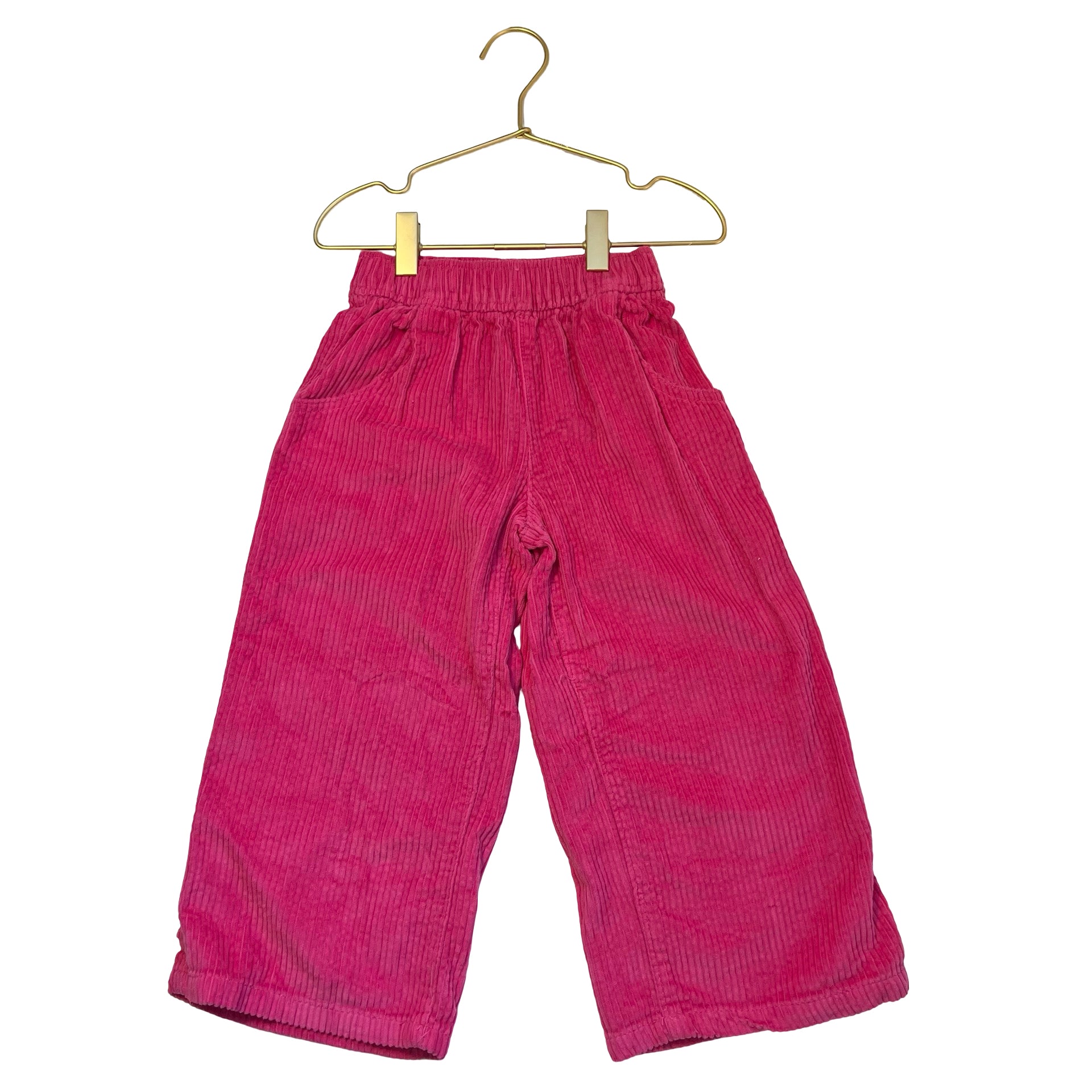 Old Navy Pink Corduroy Wide-Leg Pants - Size 4T