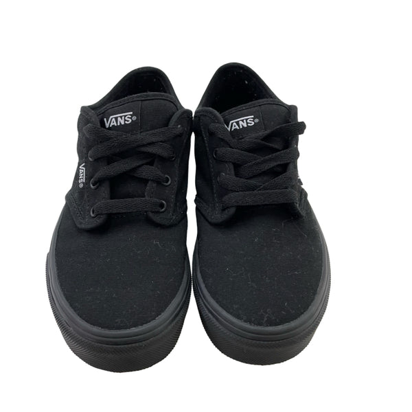Vans Black Sneakers - Size 3Y Big Kids