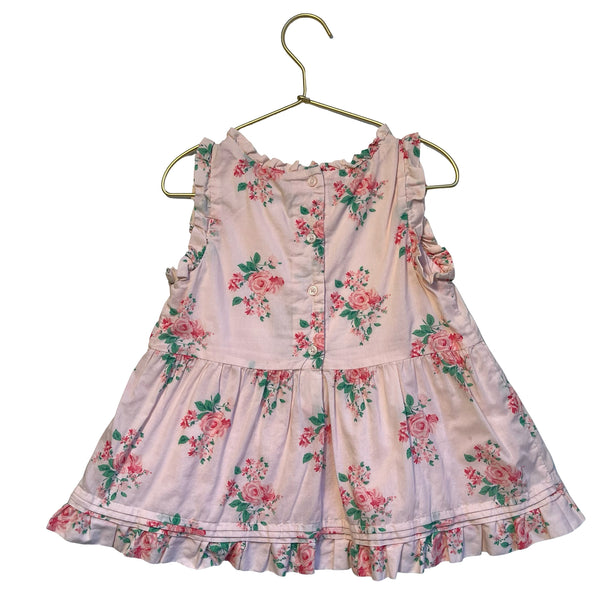 Janie and Jack Pink Floral Top - Size 7