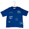 Zara x Algo de Jaime Blue Graphic T-Shirt - Size 8-9
