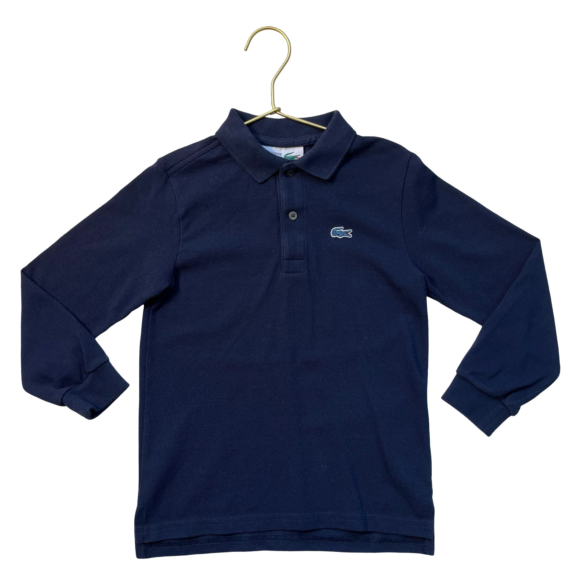 Lacoste x J.Crew Navy Polo Shirt - Size 6