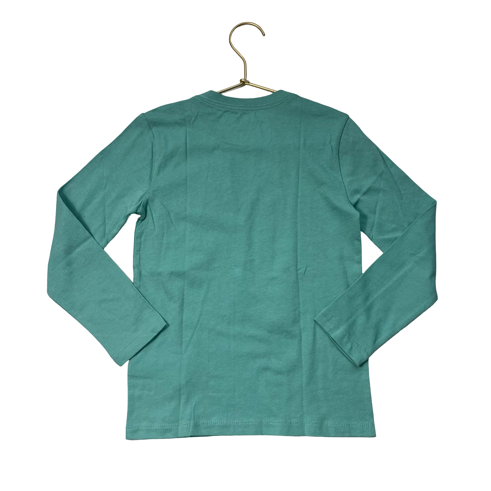 Crewcuts Teal Pocket Long Sleeve T-Shirt with Tag - Size 4/5