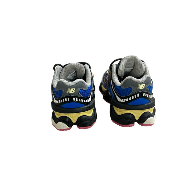 New Balance 9060 Blue, Pink Black, Yellow Sneakers - Size 6