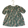 Early Sunday Green Floral Dress - Size 2Y