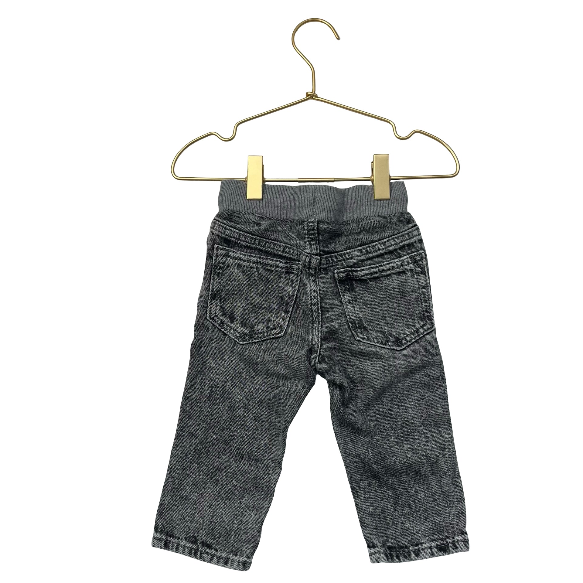Baby Gap Slim Black Denim Jeans - Size 12-18 Mo