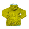 Lands' End Chartreuse Hooded Lightweight Windbreaker Jacket - Size L 6X