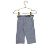 Ralph Lauren Blue & White Seersucker Pants & Madras Belt - Size 9 Mo