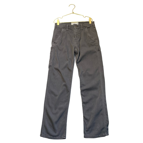 Abercrombie Kids 'Loose Fit' Dark Gray Carpenter Pants - Size 9-10