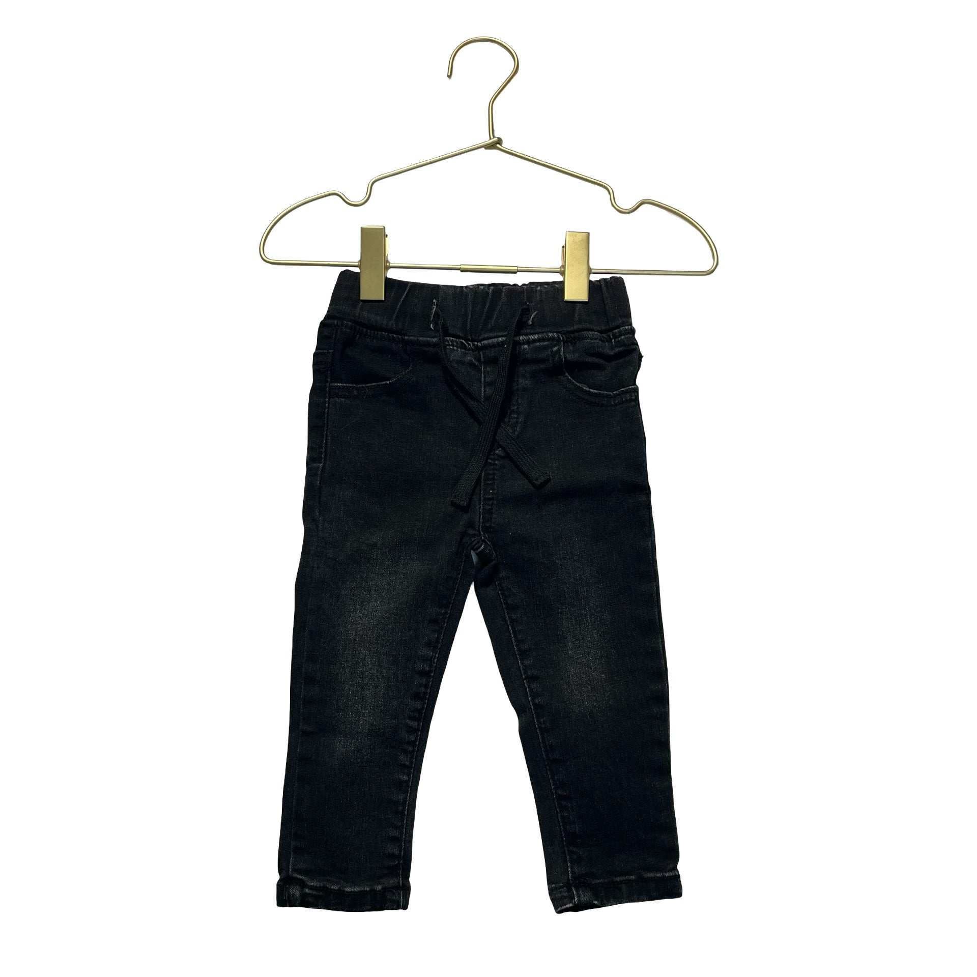 Little Bipsy Black Denim Jeans - Size 12 Mo