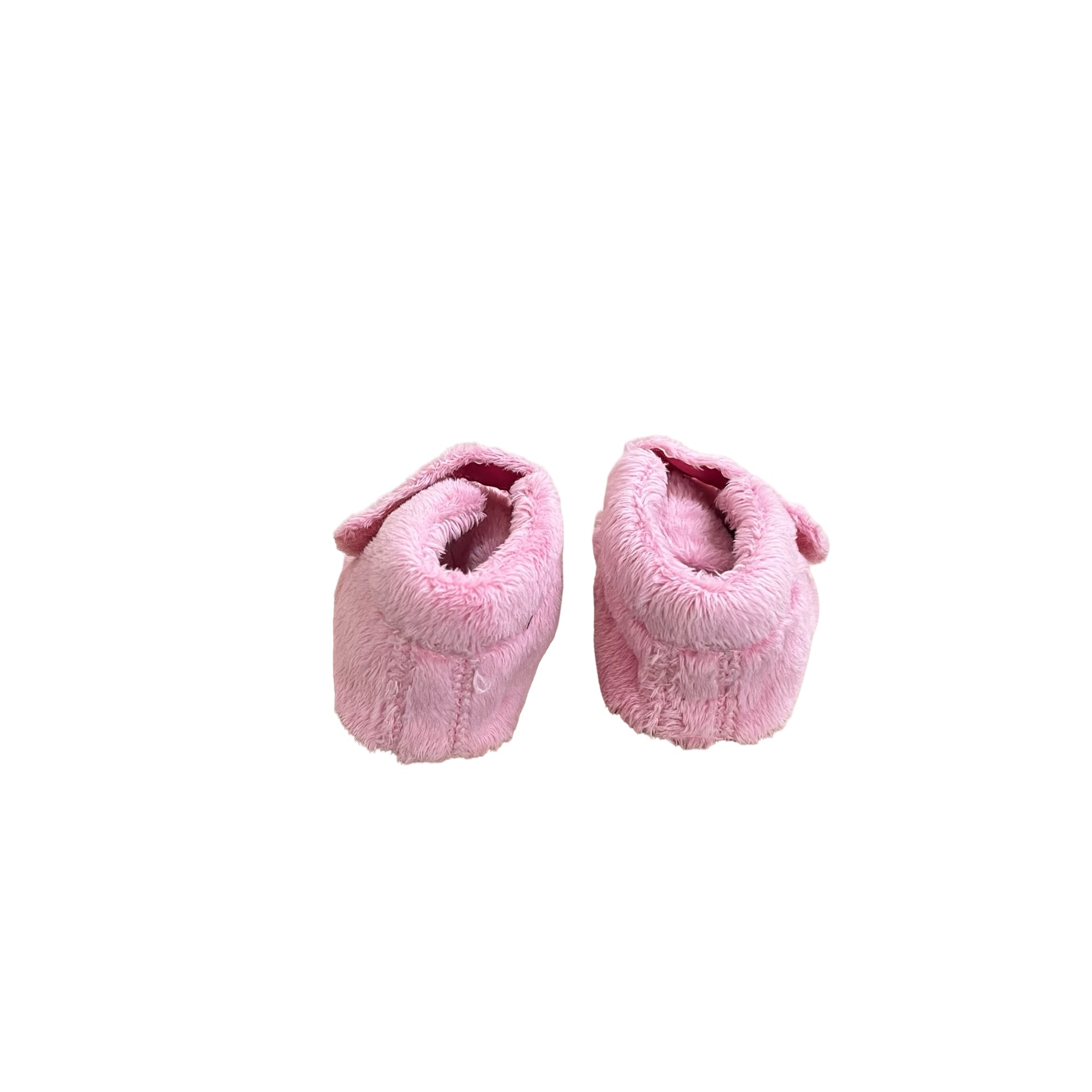 UGG Pink Fuzzy Soft-Sole Booties - Size 0-1