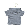 Bundles Gray 'Super Star' Hooded Tee - Size 12-18 Mo
