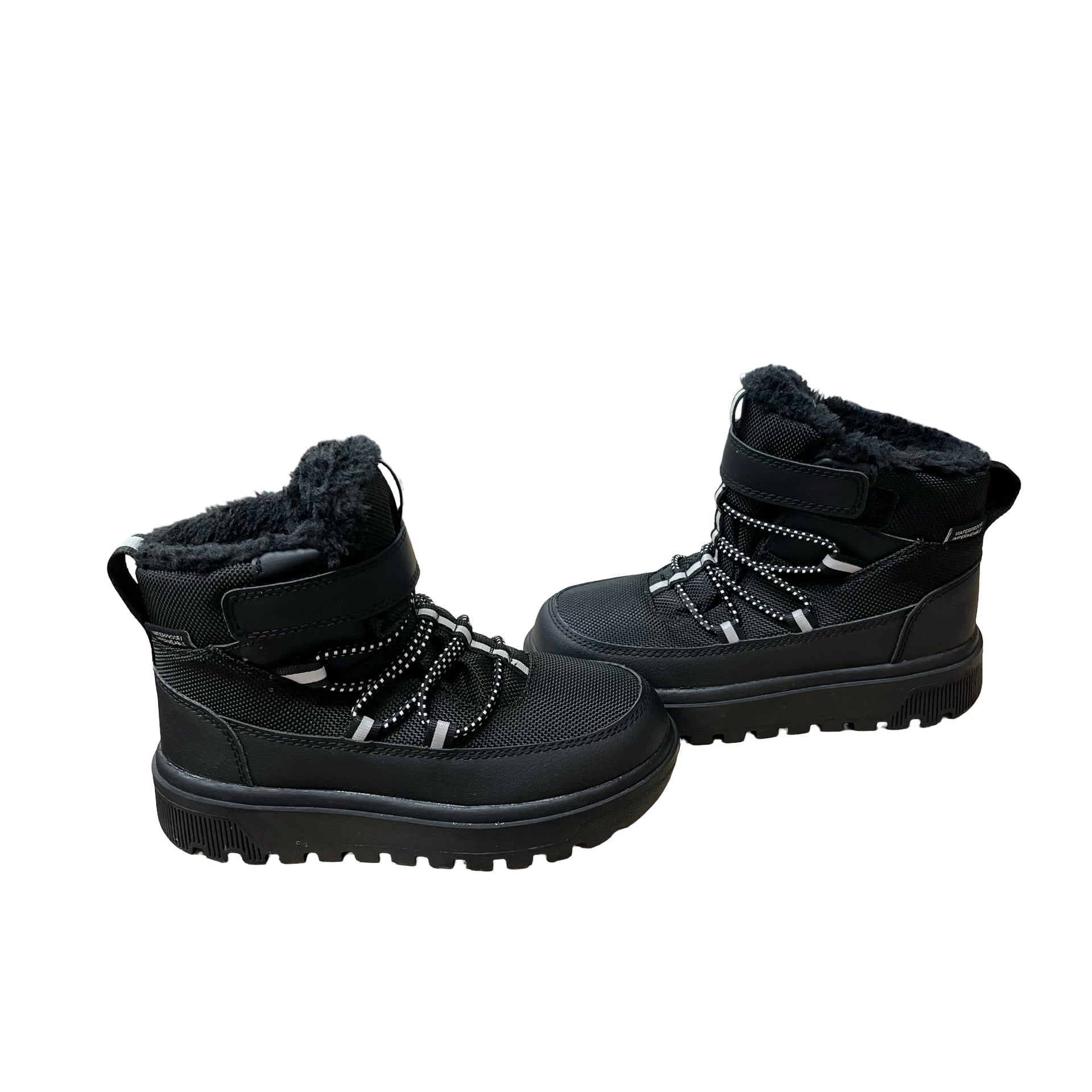 H&M Waterproof Black Winter Boots - Size 11