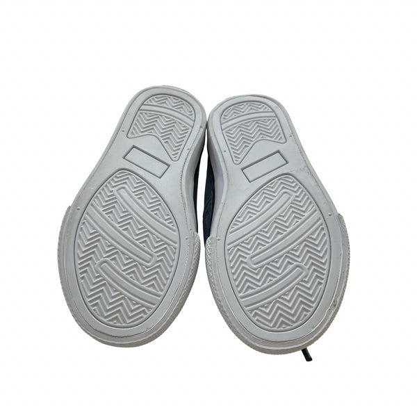 Janie and Jack Light Blue Suede Oxford Style Sneakers - Size 8