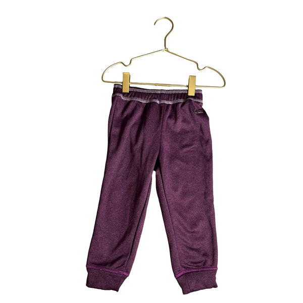 L.L.Bean Purple Fleece-Lined Joggers - Size 3T