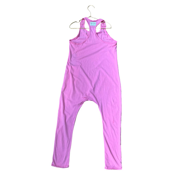 Be Mi Pink Overall Jumpsuit - Size 6-7