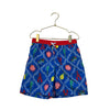 Mini Boden Blue Print Swim Shorts - Size 8-9Y