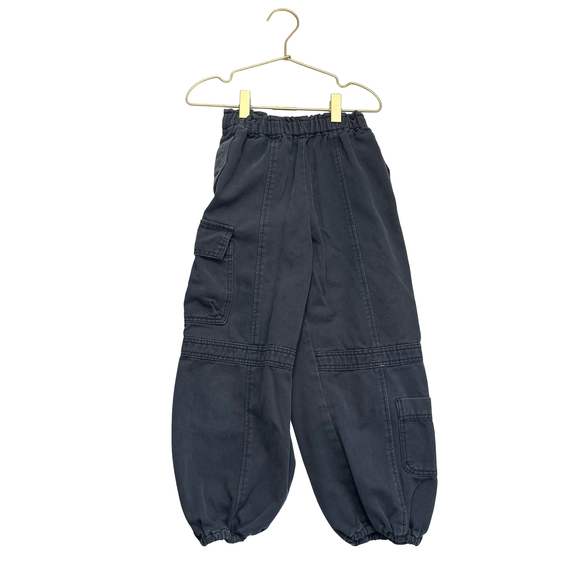Zara Dark Gray Cargo Jogger Pants - Size 7