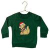 Monica + Andy Green Christmas Dog Sweatshirt - Size 18-24 Mo