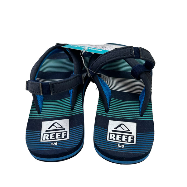 Reef Blue Sandals with Tags - Size 5-6
