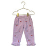 Beaufort Bonnet Pink Embroidered Heart Corduroy Pants - Size 18-24 Mo