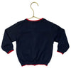 Feltman Bros. Navy Embroidered Nutcracker Cotton Cardigan Sweater - Size 18 Mo