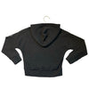 Abercrombie Kids Dark Gray Ribbed Hooded Pullover - Size 7-8