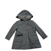 Jacadi Gray Wool-Blend Faux Fur Hooded Jacket - Size 3