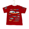Disney Pixar Cars Red Graphic T-Shirt - Size 6