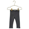Ikks Navy & Ivory Houndstooth Leggings - Size 6 Mo