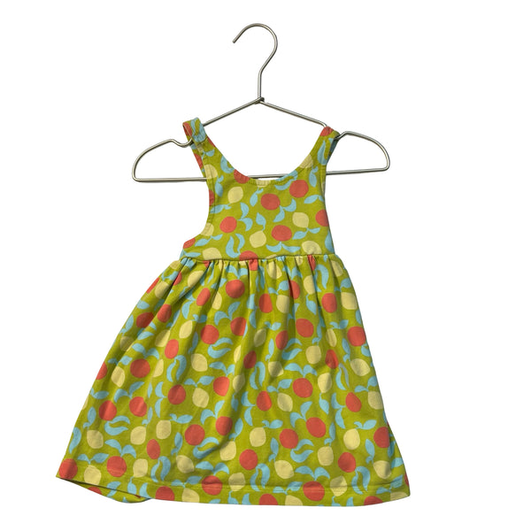 Hanna Andersson Lime Fruit Print Dress - Size 2T