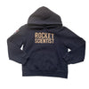 Red Canoe Navy 'Rocket Scientist' NASA Patch Hooded Sweatshirt - Size 10
