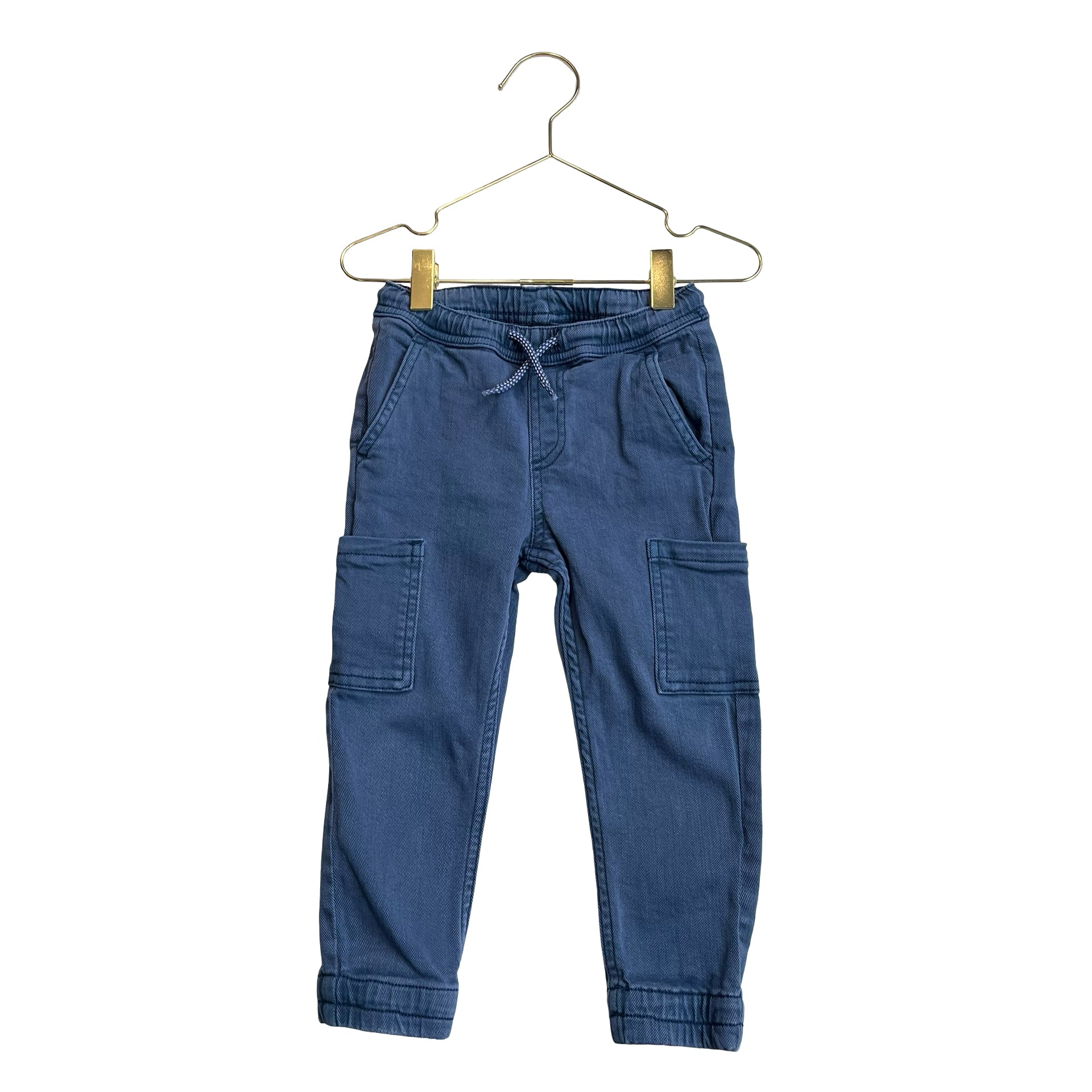 Mayoral Blue Denim Jogger Pants - Size 24 Mo